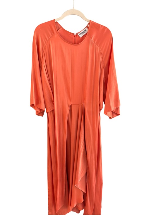 Essentiel Antwerp Dresses & Skirts - Essentiel Antwerp Orange Midi Dress EU Size 38, US 6, Women’s M.